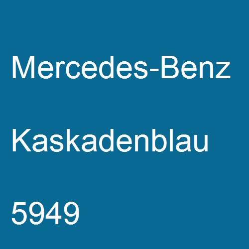 Mercedes-Benz, Kaskadenblau, 5949.