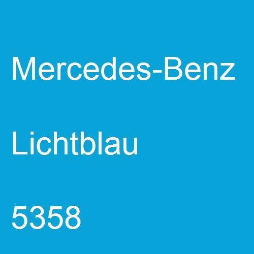 Mercedes-Benz, Lichtblau, 5358.