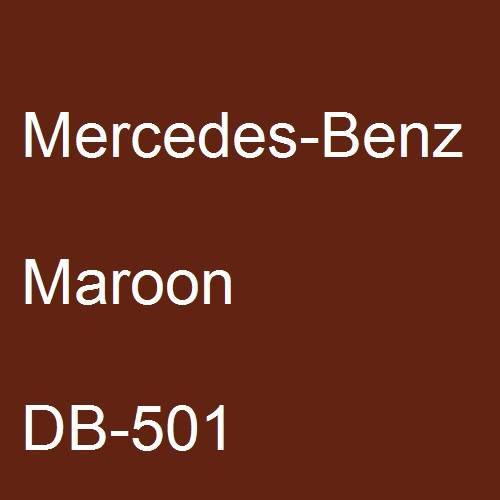 Mercedes-Benz, Maroon, DB-501.