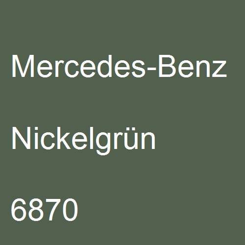 Mercedes-Benz, Nickelgrün, 6870.