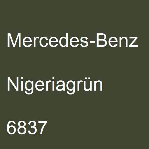 Mercedes-Benz, Nigeriagrün, 6837.