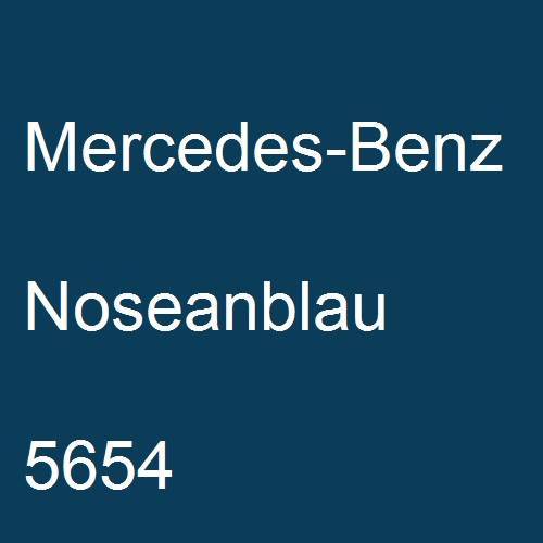 Mercedes-Benz, Noseanblau, 5654.