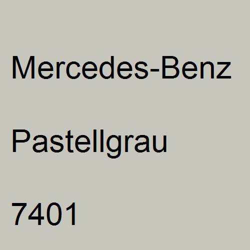 Mercedes-Benz, Pastellgrau, 7401.