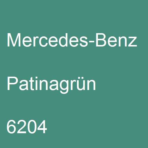 Mercedes-Benz, Patinagrün, 6204.