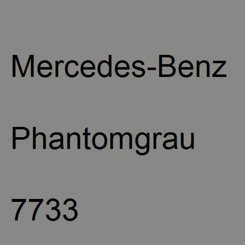 Mercedes-Benz, Phantomgrau, 7733.