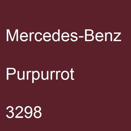 Mercedes-Benz, Purpurrot, 3298.