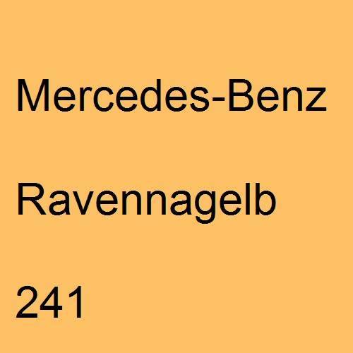 Mercedes-Benz, Ravennagelb, 241.