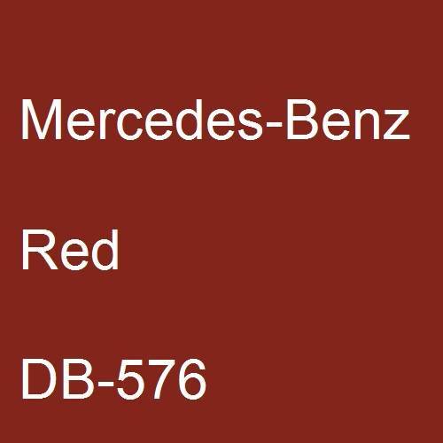 Mercedes-Benz, Red, DB-576.