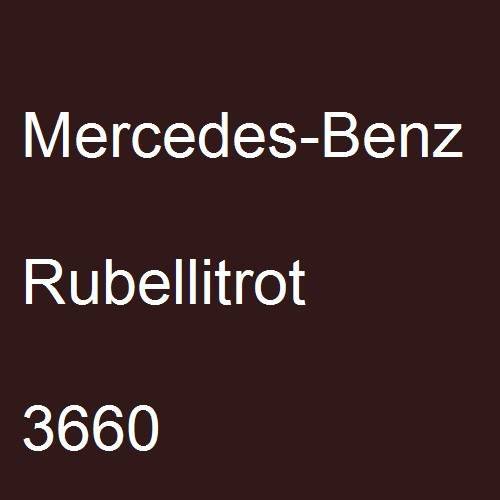 Mercedes-Benz, Rubellitrot, 3660.