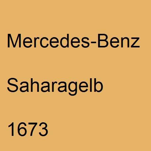 Mercedes-Benz, Saharagelb, 1673.