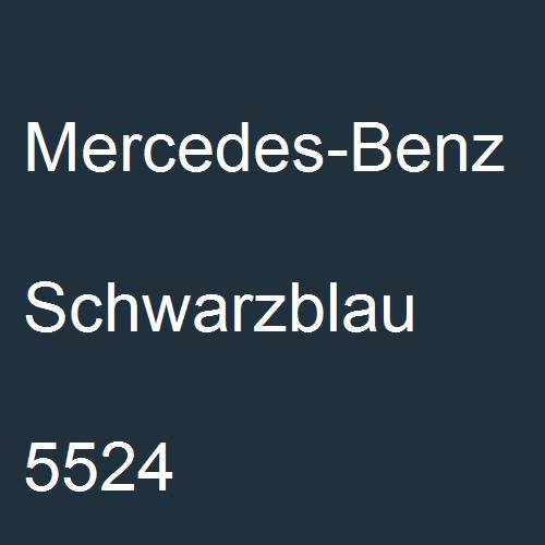 Mercedes-Benz, Schwarzblau, 5524.