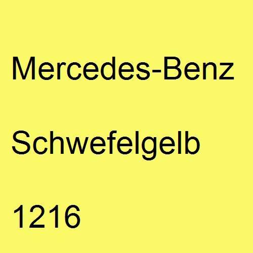 Mercedes-Benz, Schwefelgelb, 1216.