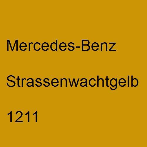 Mercedes-Benz, Strassenwachtgelb, 1211.