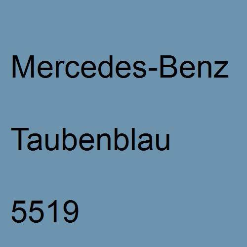 Mercedes-Benz, Taubenblau, 5519.