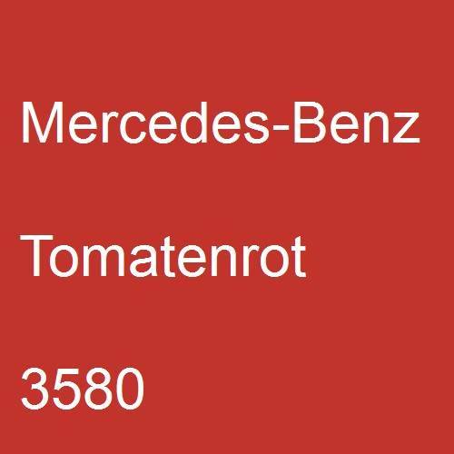 Mercedes-Benz, Tomatenrot, 3580.