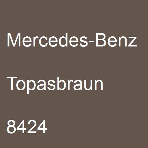 Mercedes-Benz, Topasbraun, 8424.