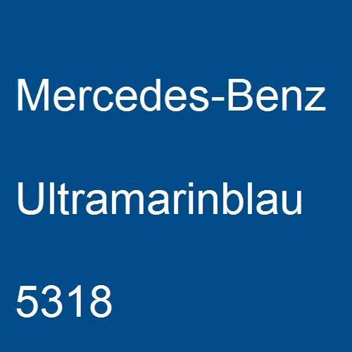 Mercedes-Benz, Ultramarinblau, 5318.