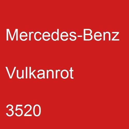 Mercedes-Benz, Vulkanrot, 3520.