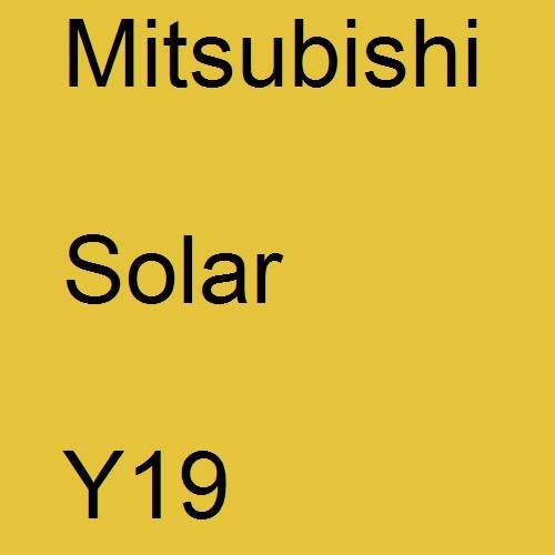 Mitsubishi, Solar, Y19.