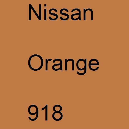 Nissan, Orange, 918.