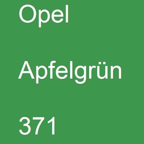 Opel, Apfelgrün, 371.