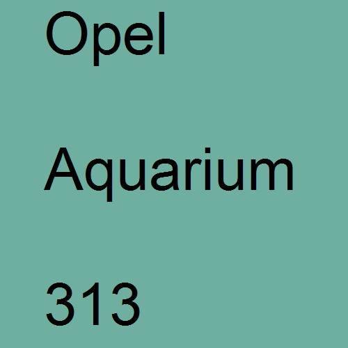 Opel, Aquarium, 313.