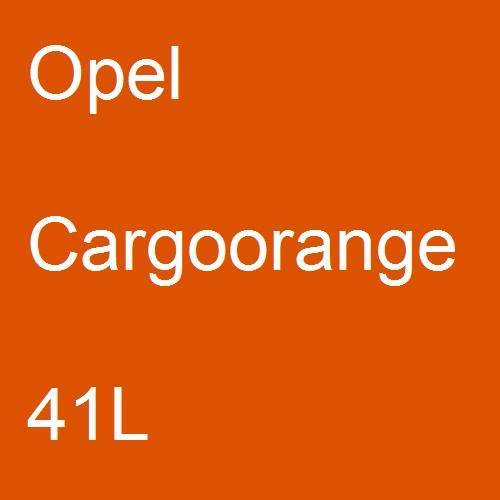 Opel, Cargoorange, 41L.