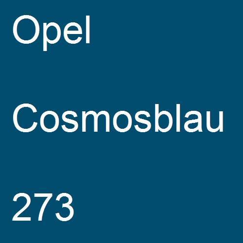 Opel, Cosmosblau, 273.