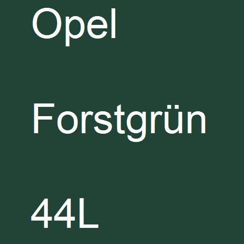 Opel, Forstgrün, 44L.