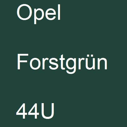 Opel, Forstgrün, 44U.