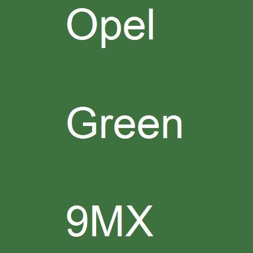 Opel, Green, 9MX.