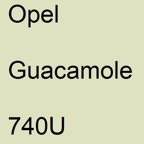 Opel, Guacamole, 740U.