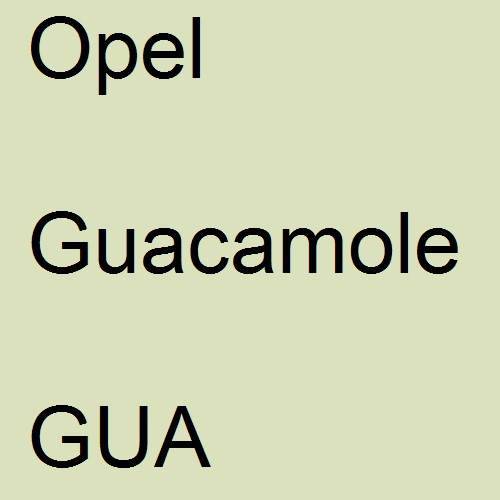 Opel, Guacamole, GUA.