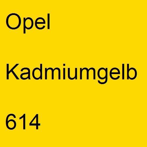 Opel, Kadmiumgelb, 614.