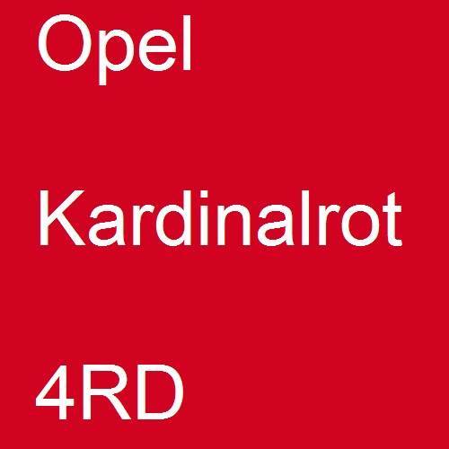 Opel, Kardinalrot, 4RD.