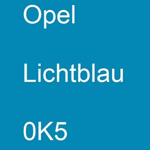 Opel, Lichtblau, 0K5.