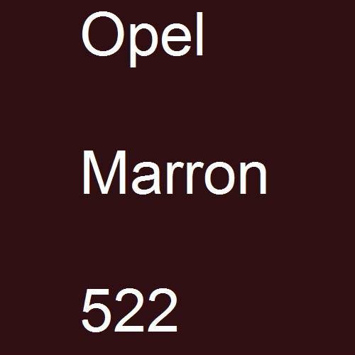 Opel, Marron, 522.