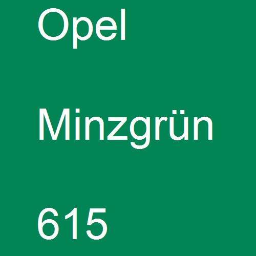 Opel, Minzgrün, 615.