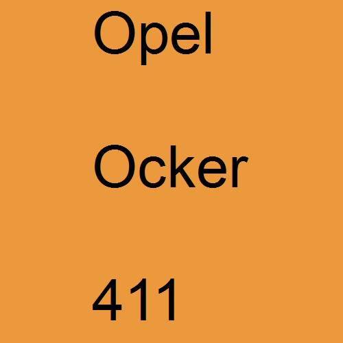 Opel, Ocker, 411.