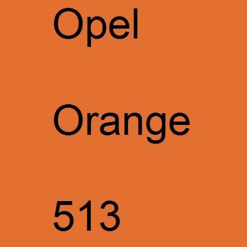 Opel, Orange, 513.