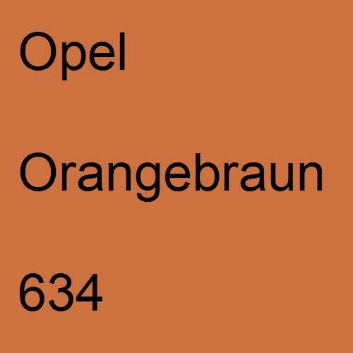 Opel, Orangebraun, 634.