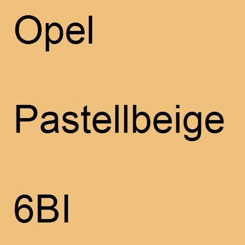 Opel, Pastellbeige, 6BI.