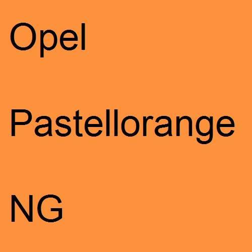 Opel, Pastellorange, NG.