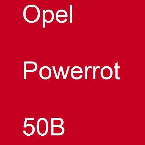 Opel, Powerrot, 50B.