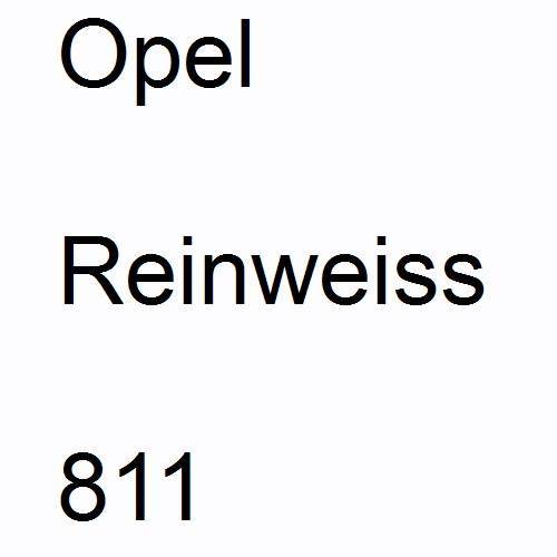 Opel, Reinweiss, 811.