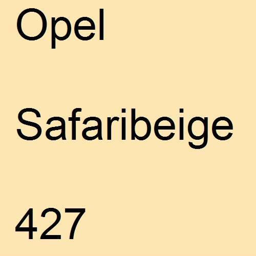 Opel, Safaribeige, 427.