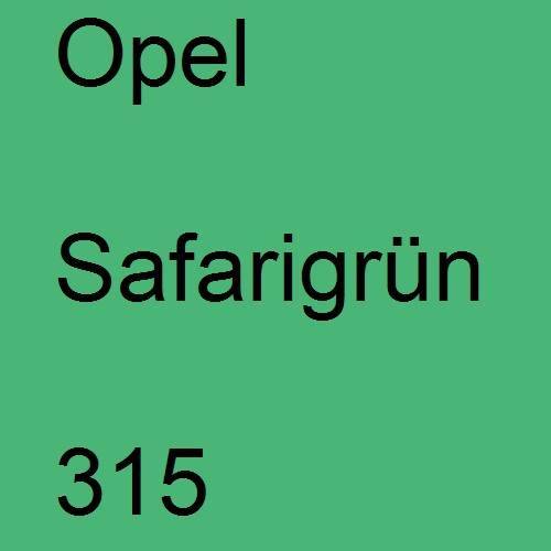 Opel, Safarigrün, 315.