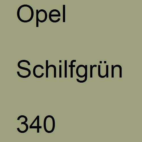 Opel, Schilfgrün, 340.