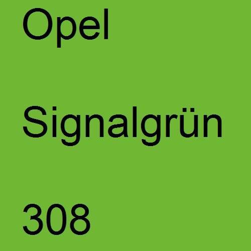 Opel, Signalgrün, 308.