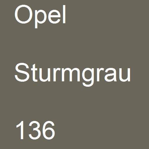 Opel, Sturmgrau, 136.